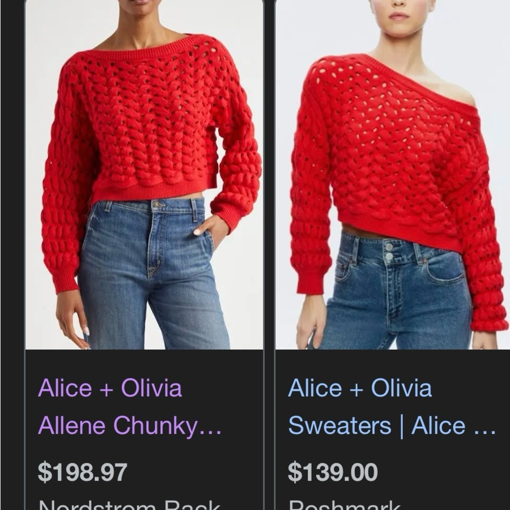 Alive + Olivia sweater. Priced to sell!